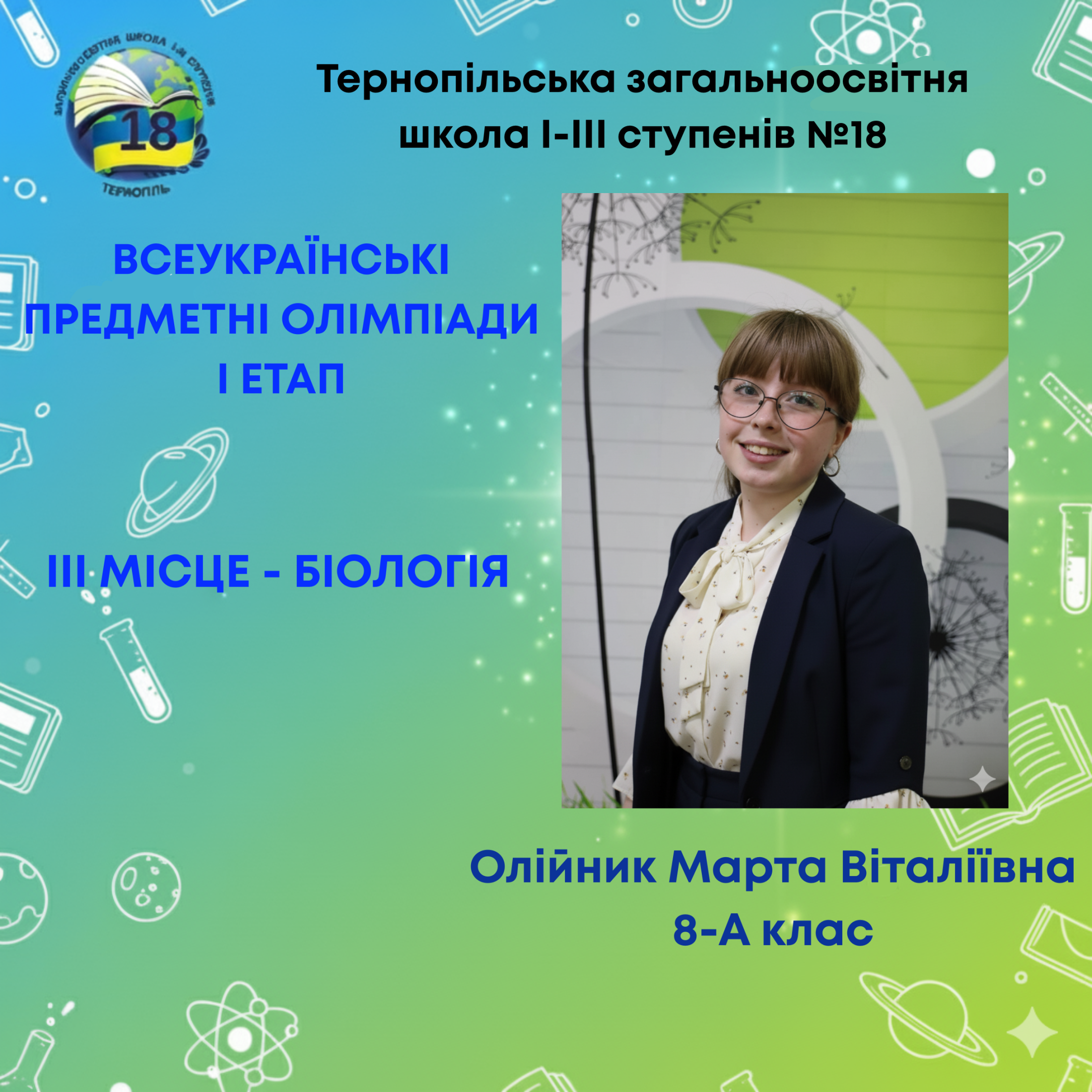 Олійник Марта Віталіївна